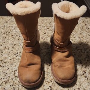 UGG Chestnut Sheepskin Lined Boots